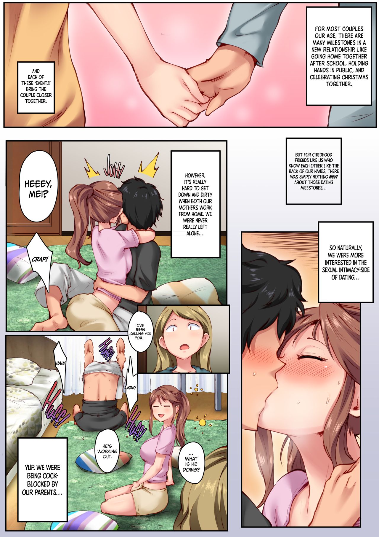 Hentai manga childhood friend фото 8