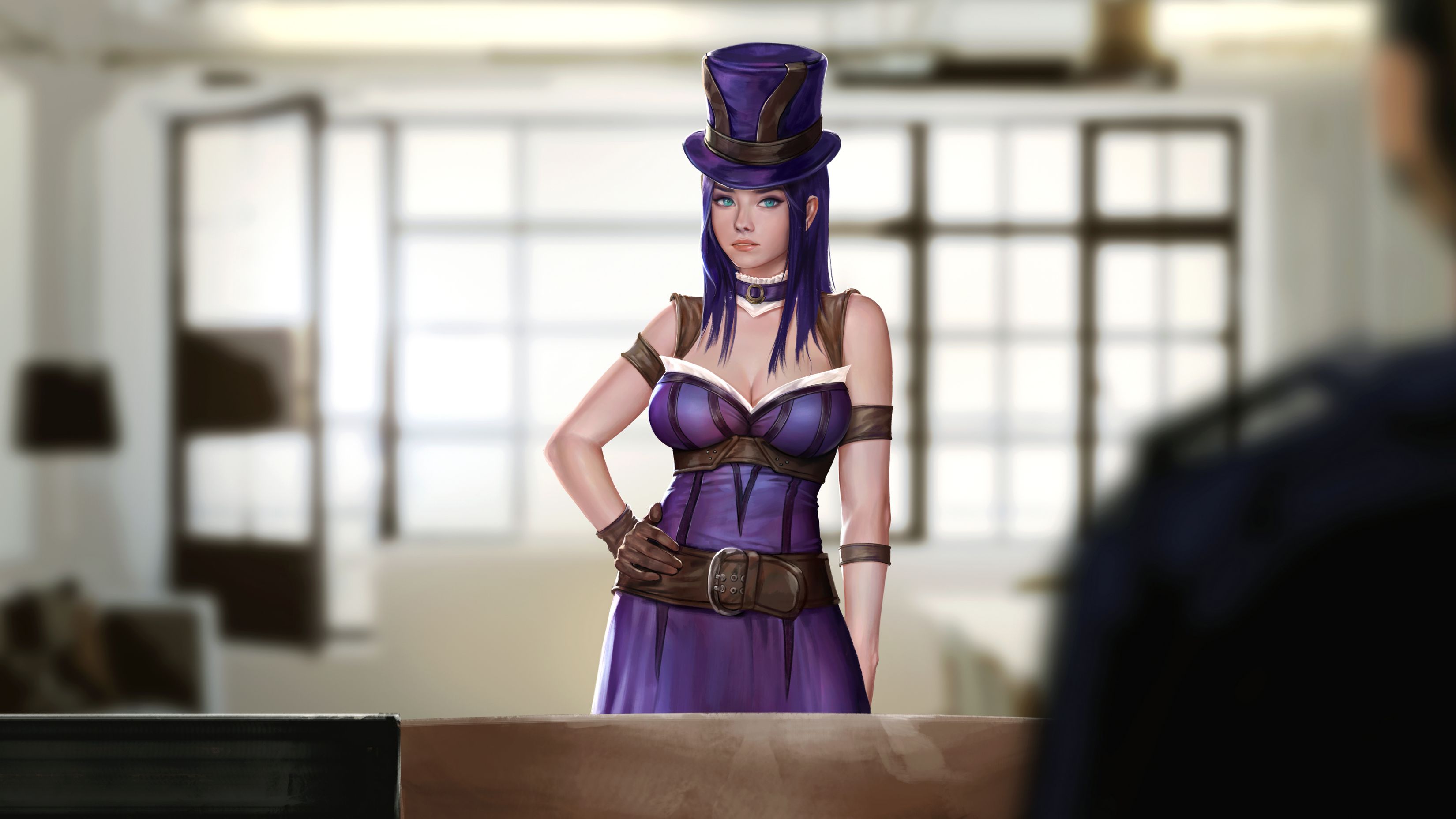 Caitlyn's office work by shido3d