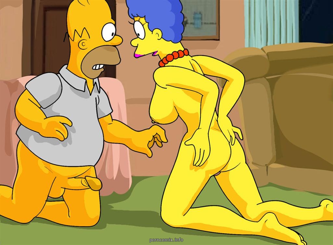 - Marge Simpson Does Anal.